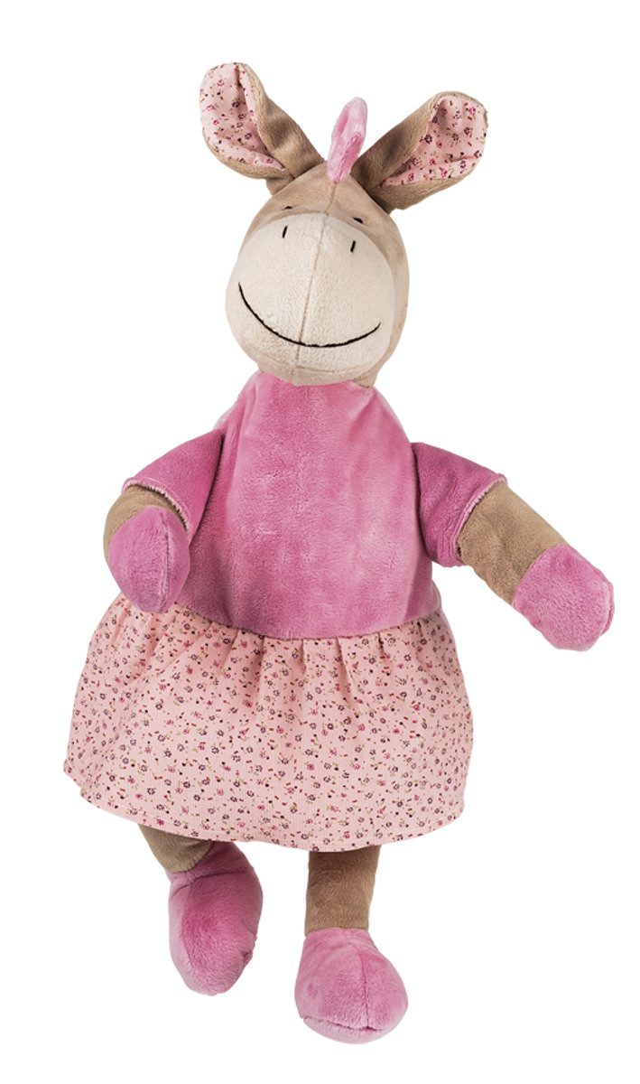 FabaCare Wärmflasche 0,8 L Bettflasche mit Kuscheltier-Überzug