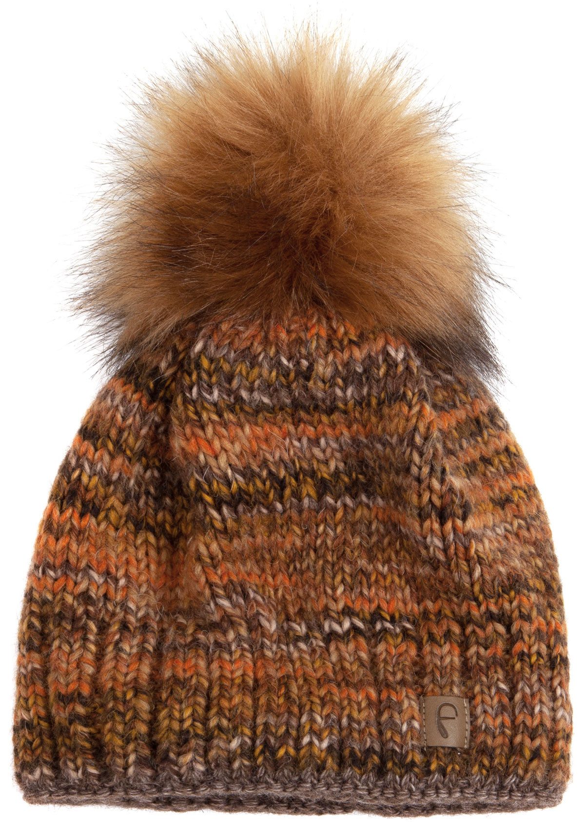 Faera Bommelmütze Wintermütze Damen Herren Mütze Beanie Haube gefüttert Bommelmütze 11