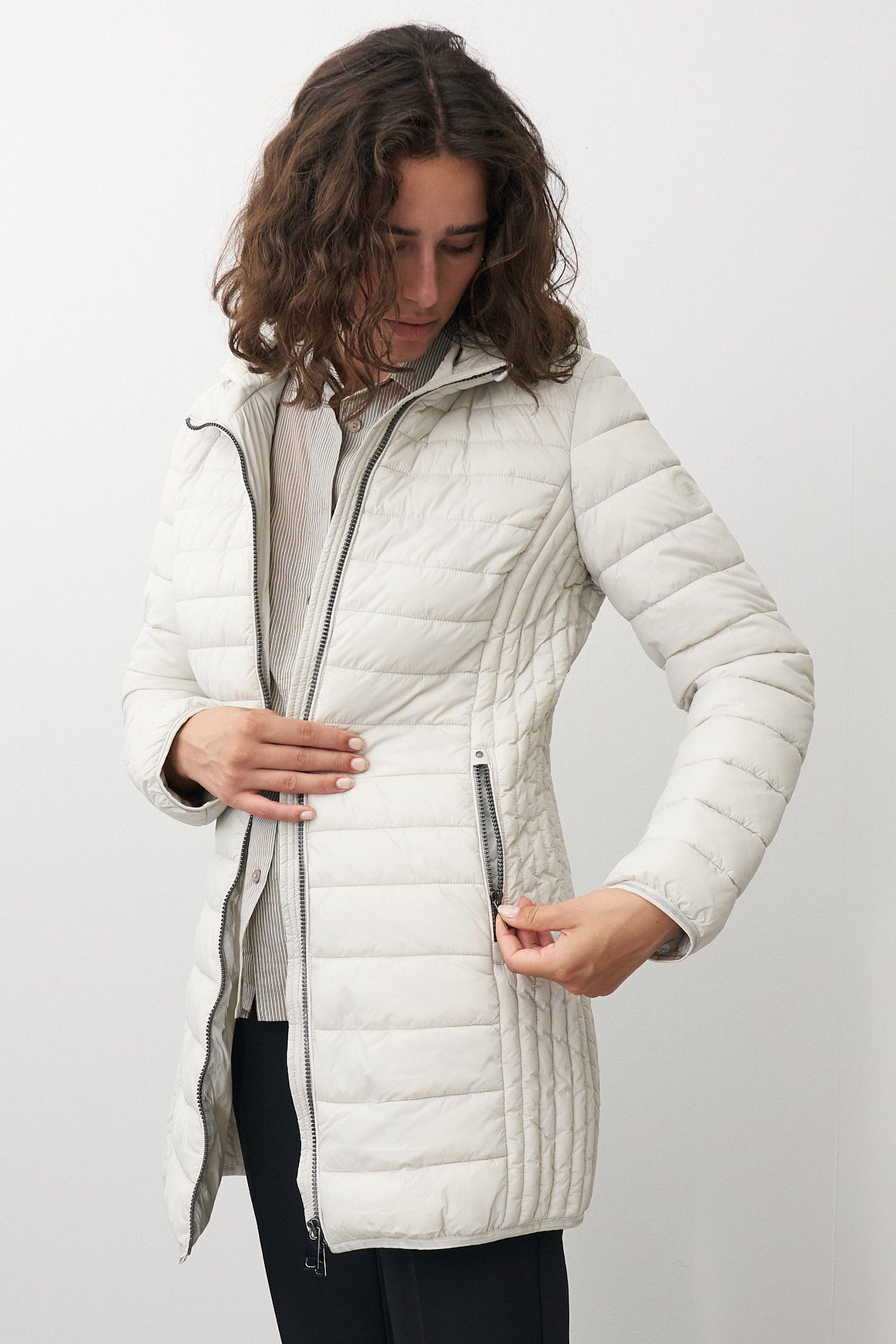 Barbara Lebek Steppjacke auch als Übergangsjacke für Damen mit Kapuze günstig online kaufen