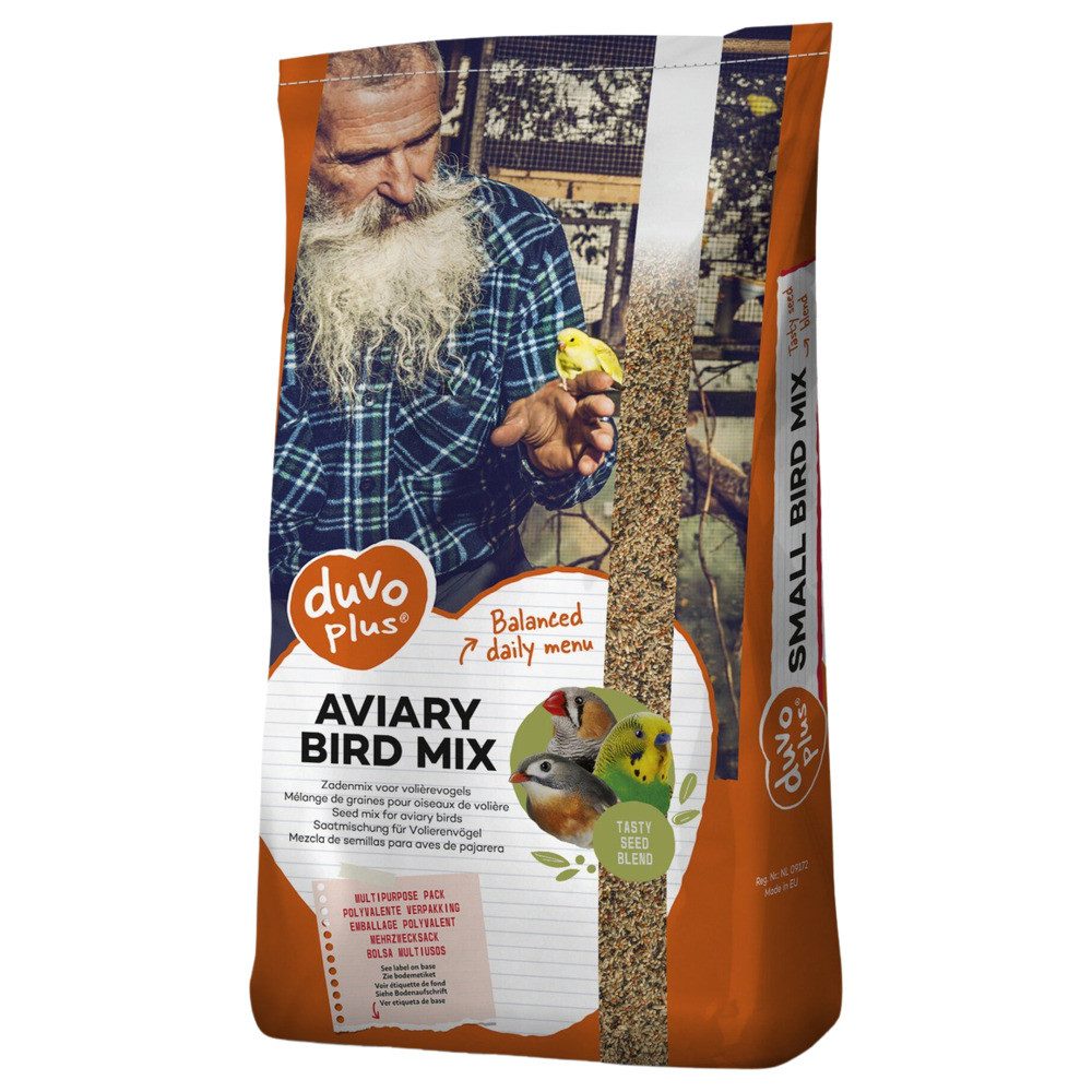 DUVO+ Voliere Mix 20 kg, Trockenfutter für: Vogel