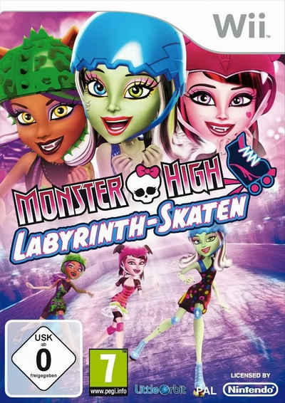 Monster High: Labyrinth-Skaten Nintendo Wii