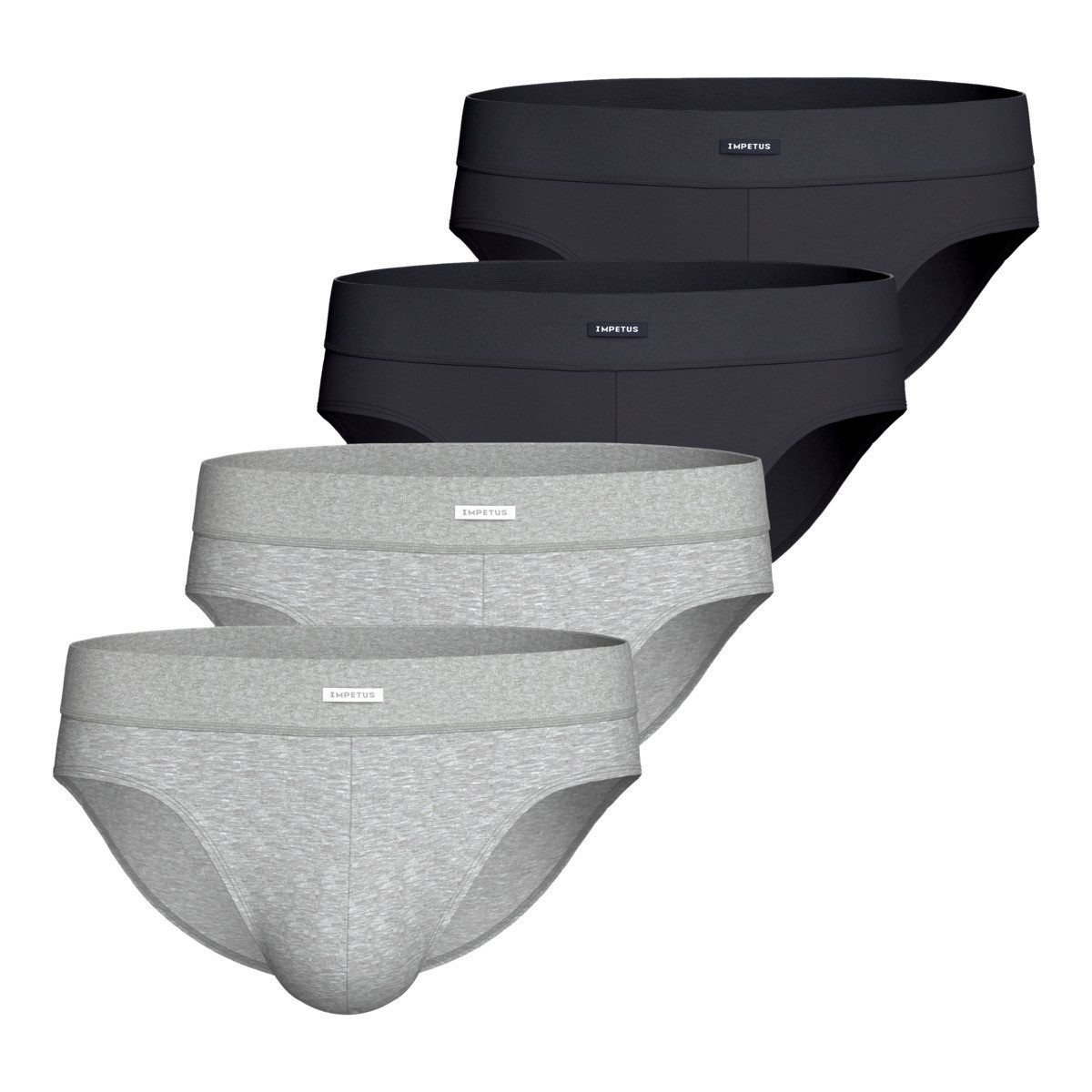 IMPETUS Slip 1129020 Herren (4-St) Unterwäsche, Unterhose, Höschen, Schlüpfer, Sportslip