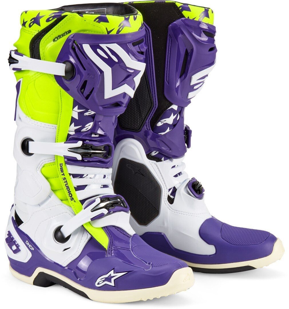 Alpinestars Tech 10 Dirt Studios LTD Motocross Stiefel Motorradstiefel wechselbare Sohlen
