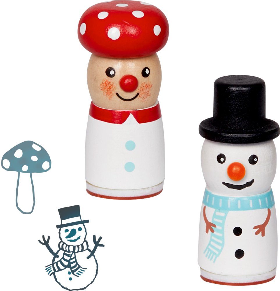 COPPENRATH DIE SPIEGELBURG Stempel Figürlicher Holzstempel