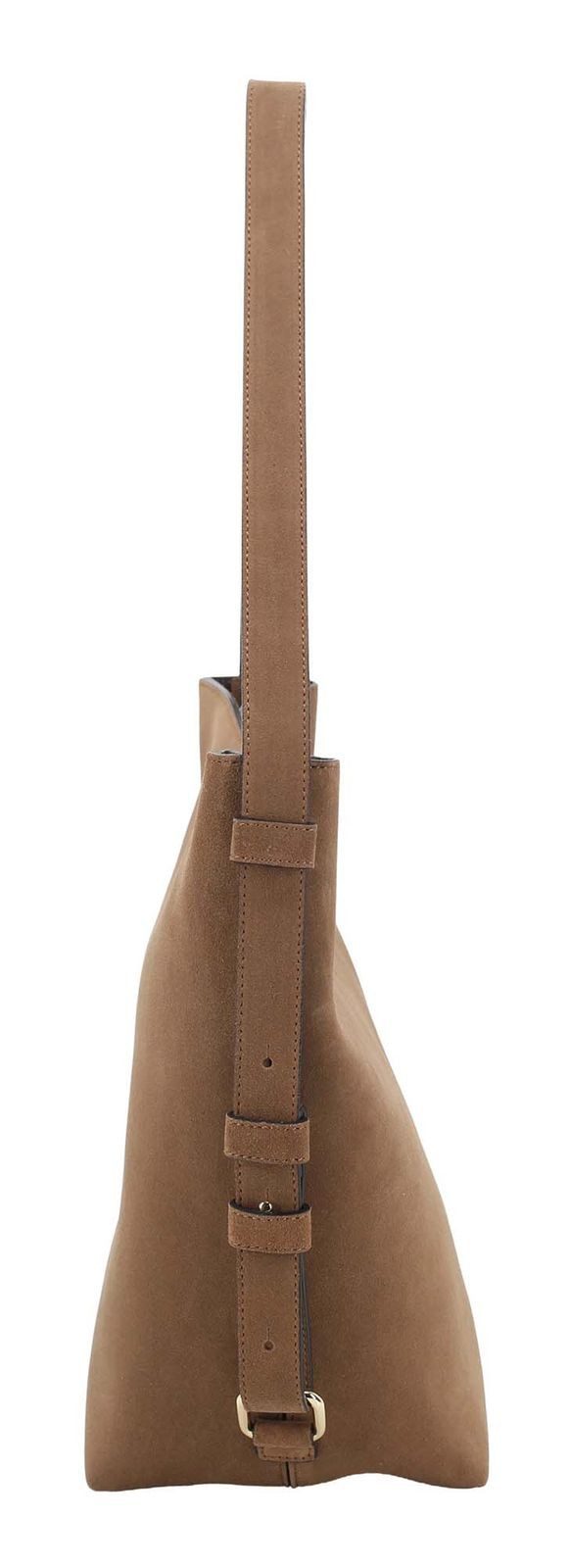 Abro Schultertasche Tote Bag COSMO (Set, 2-tlg), aus echtem Leder