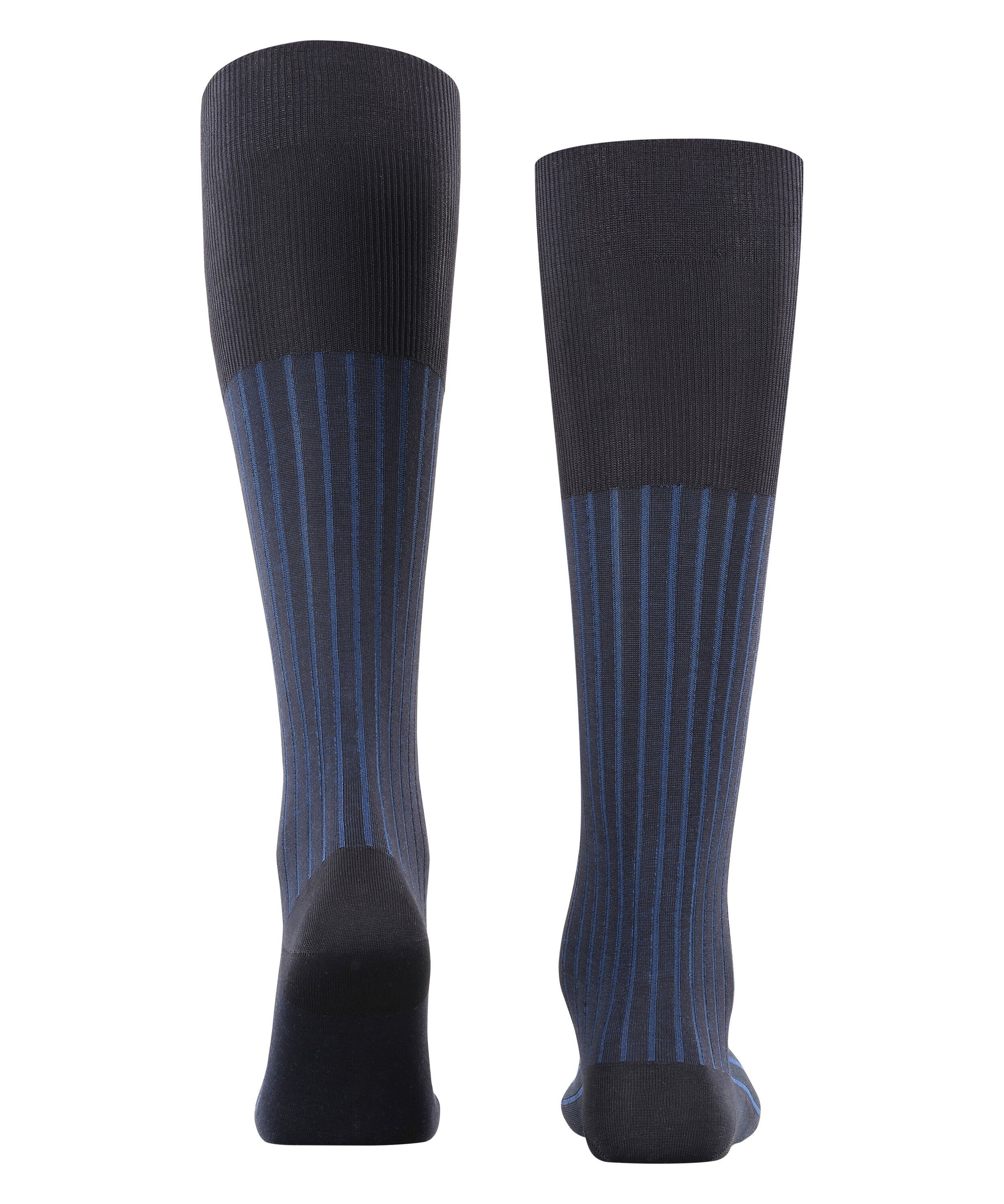 FALKE Kniestrümpfe Shadow Kniestrümpfe mit feiner Rippstruktur (1-Paar) mit feiner Rippstruktur