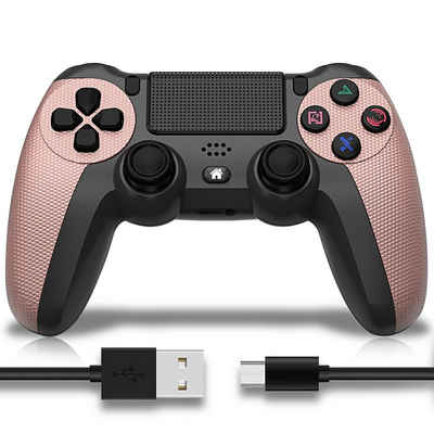 KINSI Gamepad, Gamepad Controller, Gamepad Controller, Für PS4 Контроллер playstation (kabelloser Bluetooth-Controller, Vibration)