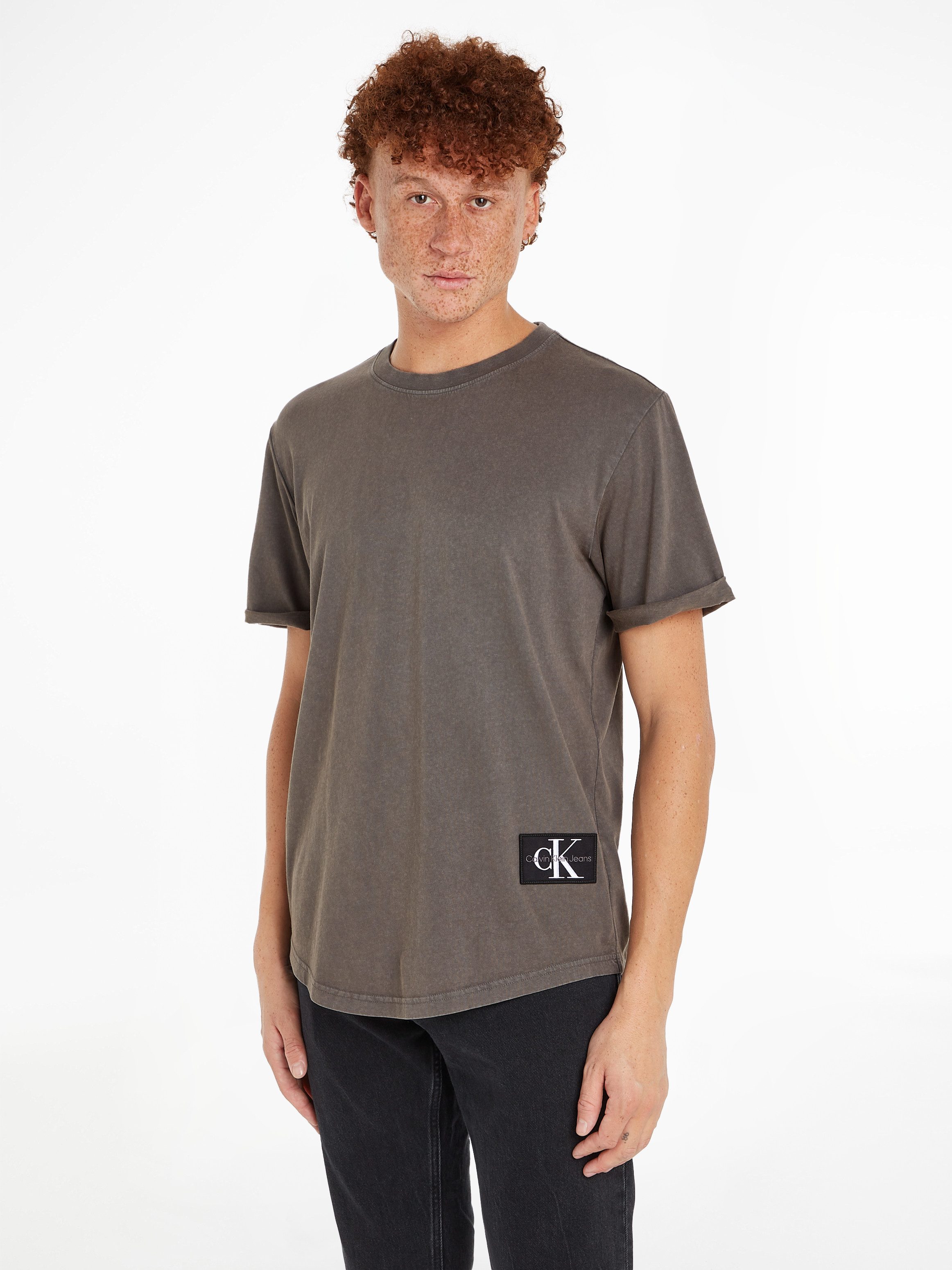 Calvin Klein Jeans T-Shirt WASHED MONOLOGO günstig online kaufen