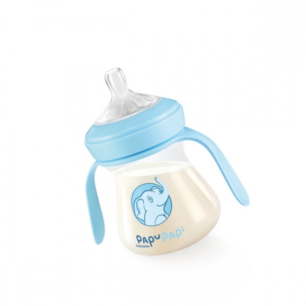 Tescoma Babyflasche Trinkflasche PAPU PAPI 150 ml, rosa und blau, Anti-Kolik-System, 250ml, nanoCARE™ Technologie
