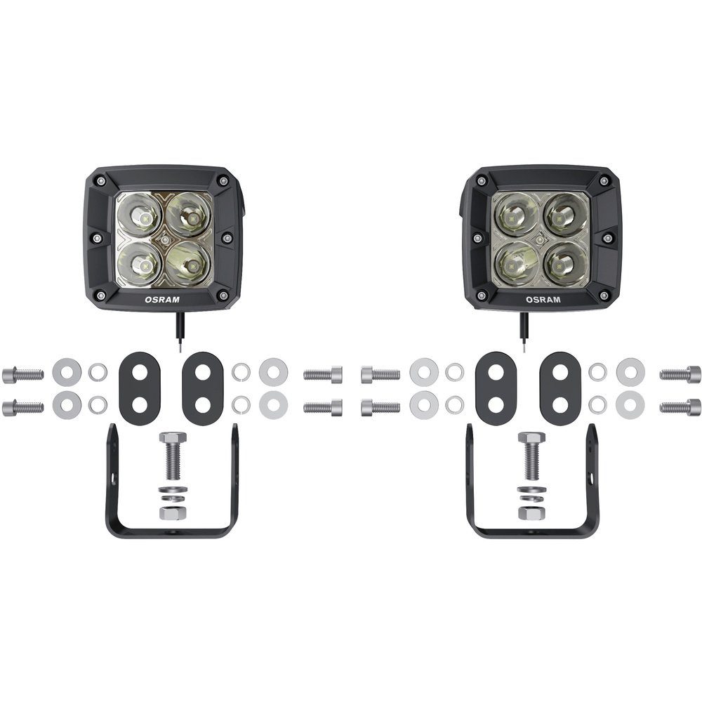 Osram Arbeitsleuchte Osram Automotive Arbeitsscheinwerfer 12 V, 24 V LEDriving® CUBE VX80-S