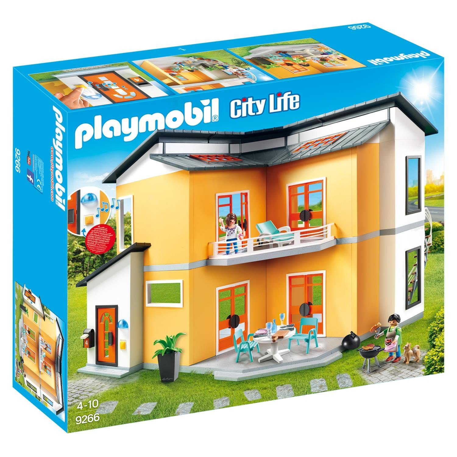 Playmobil® Konstruktions-Spielset Modernes Wohnhaus (9266), City Life, Made  in Germany