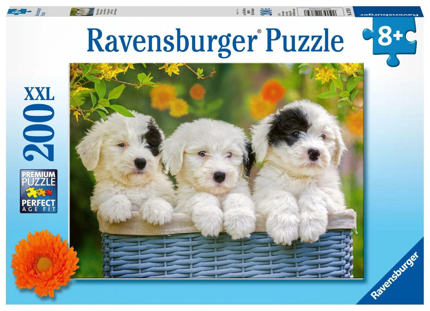 Ravensburger Puzzle Kuschelige Welpen - Puzzle mit 200 Teilen, 200 Puzzleteile