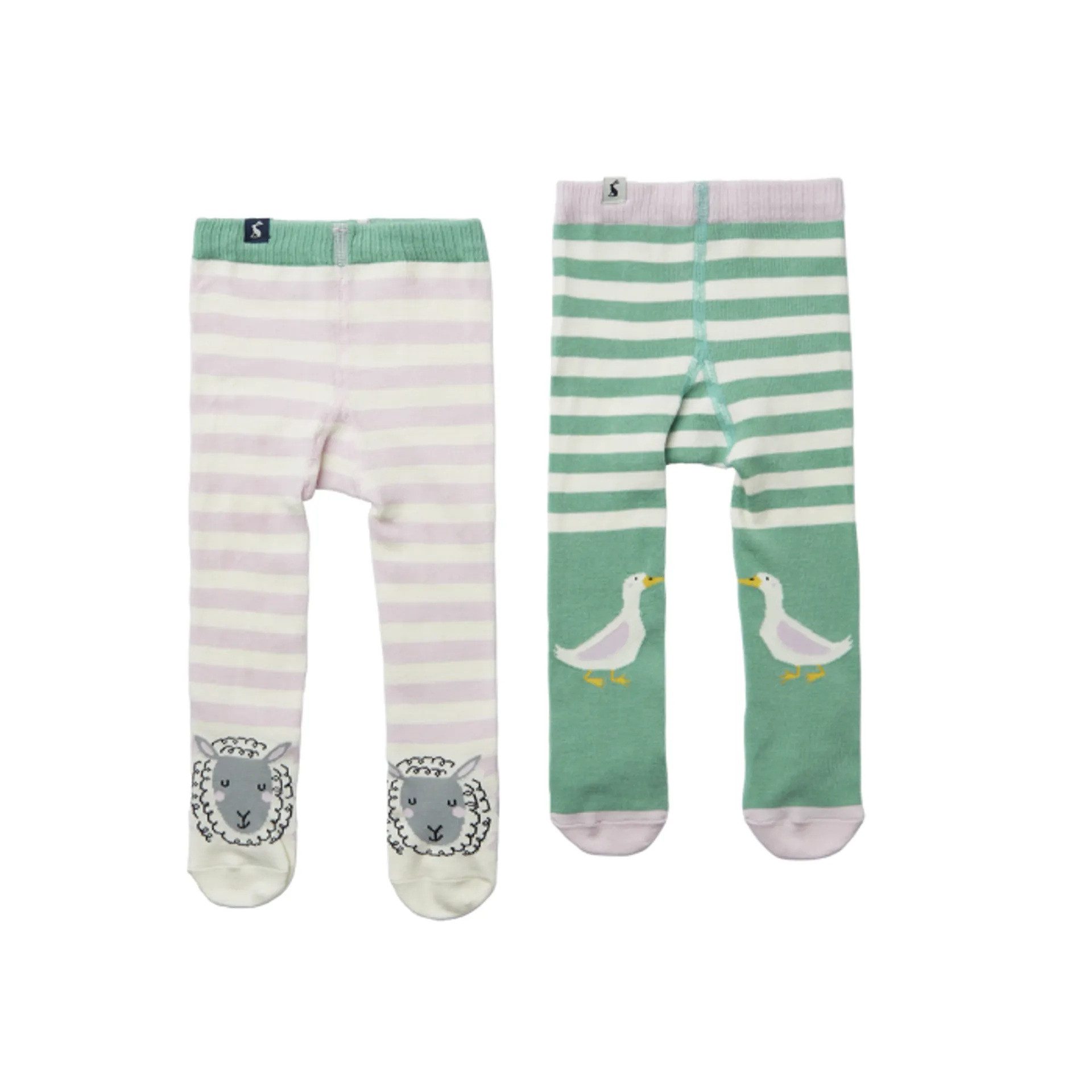 Joules Strumpfhose Tom Joules Strumpfhosen Babystrumpfhosen 2er Pack Schaf Gans