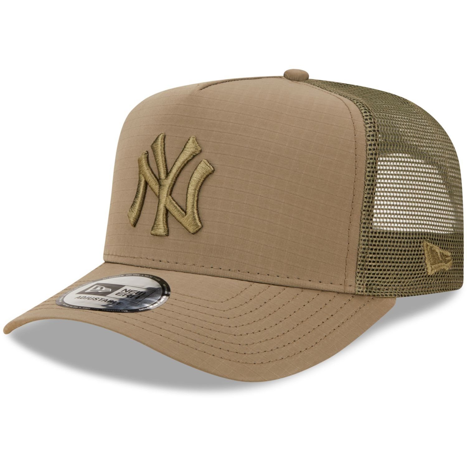 New Era Trucker Cap AFrame Trucker RIPSTOP New York Yankees