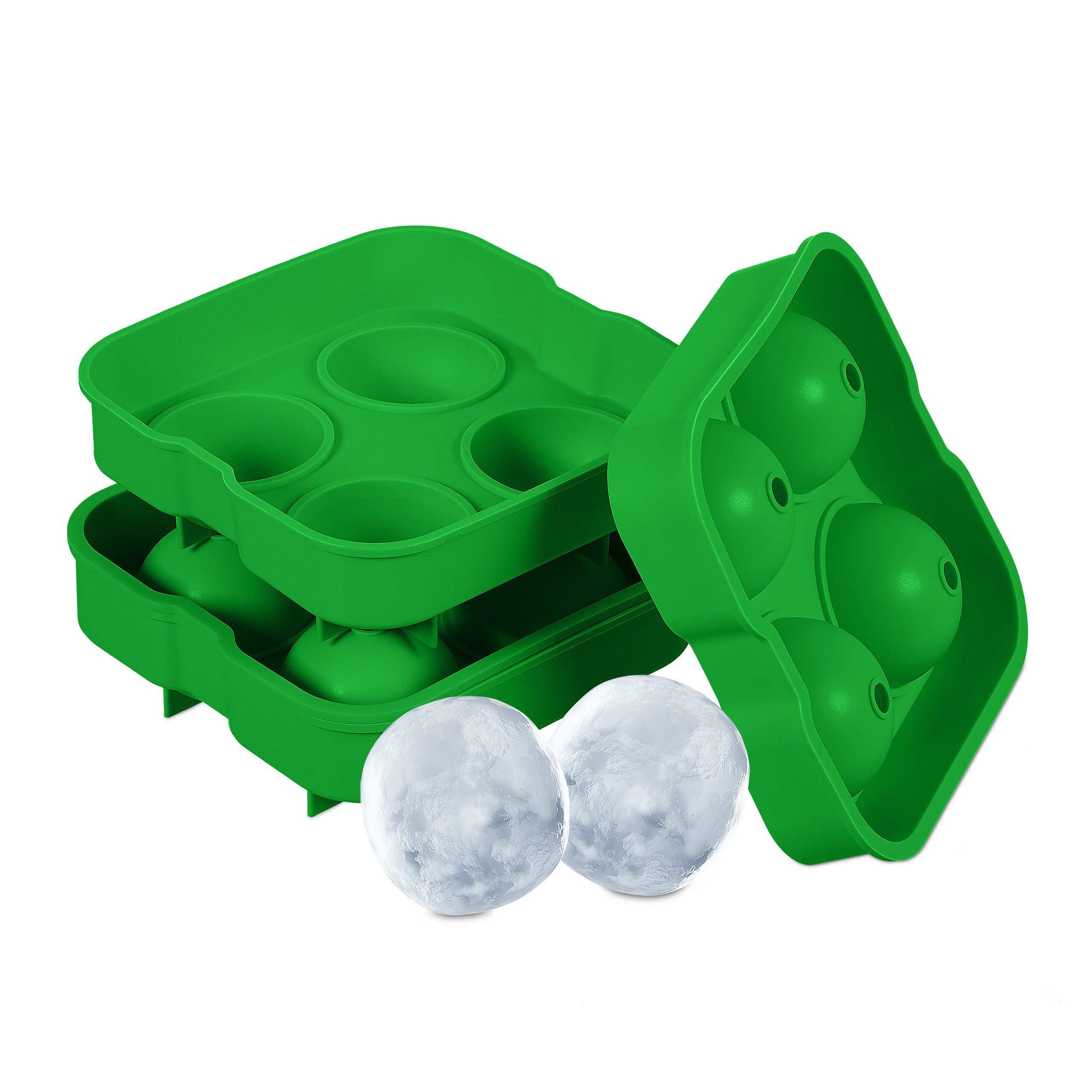 Eisform Eiswürfelform Silikon 2er Set