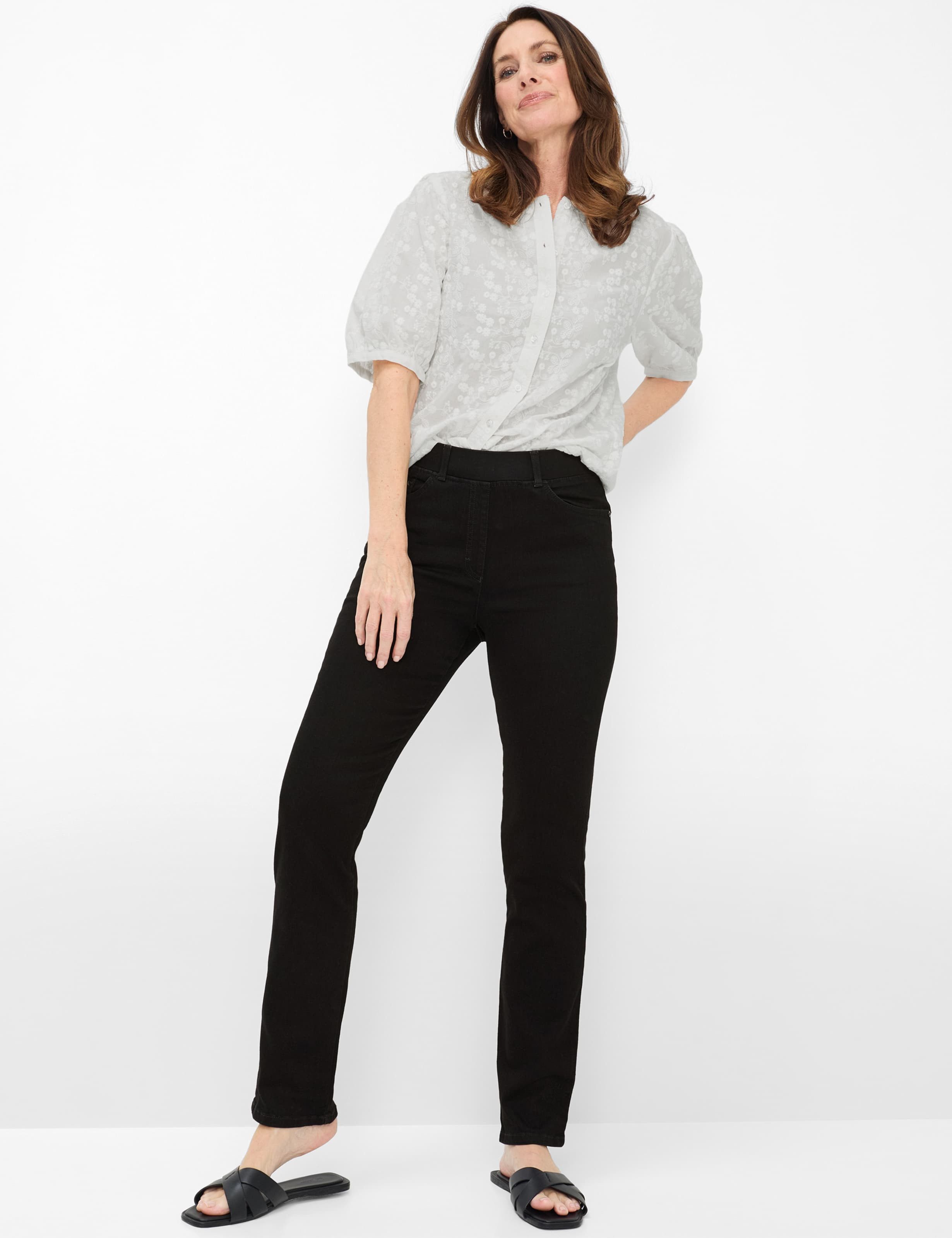 RAPHAELA by BRAX Bequeme Jeans Style LAVINA JOY Denim: Schlupfhose im elastischen Baumwollmix – Bild 2 von 5