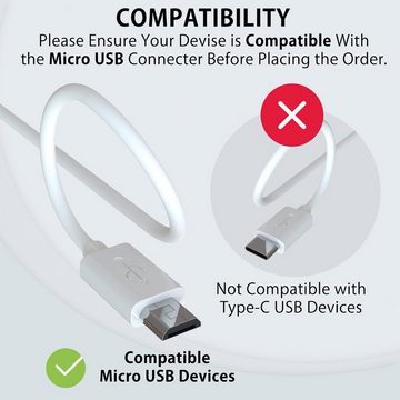 MyGadget 1x Micro USB Ladekabel & 1x Netzteil (2A/5V) Smartphone-Ladegerät