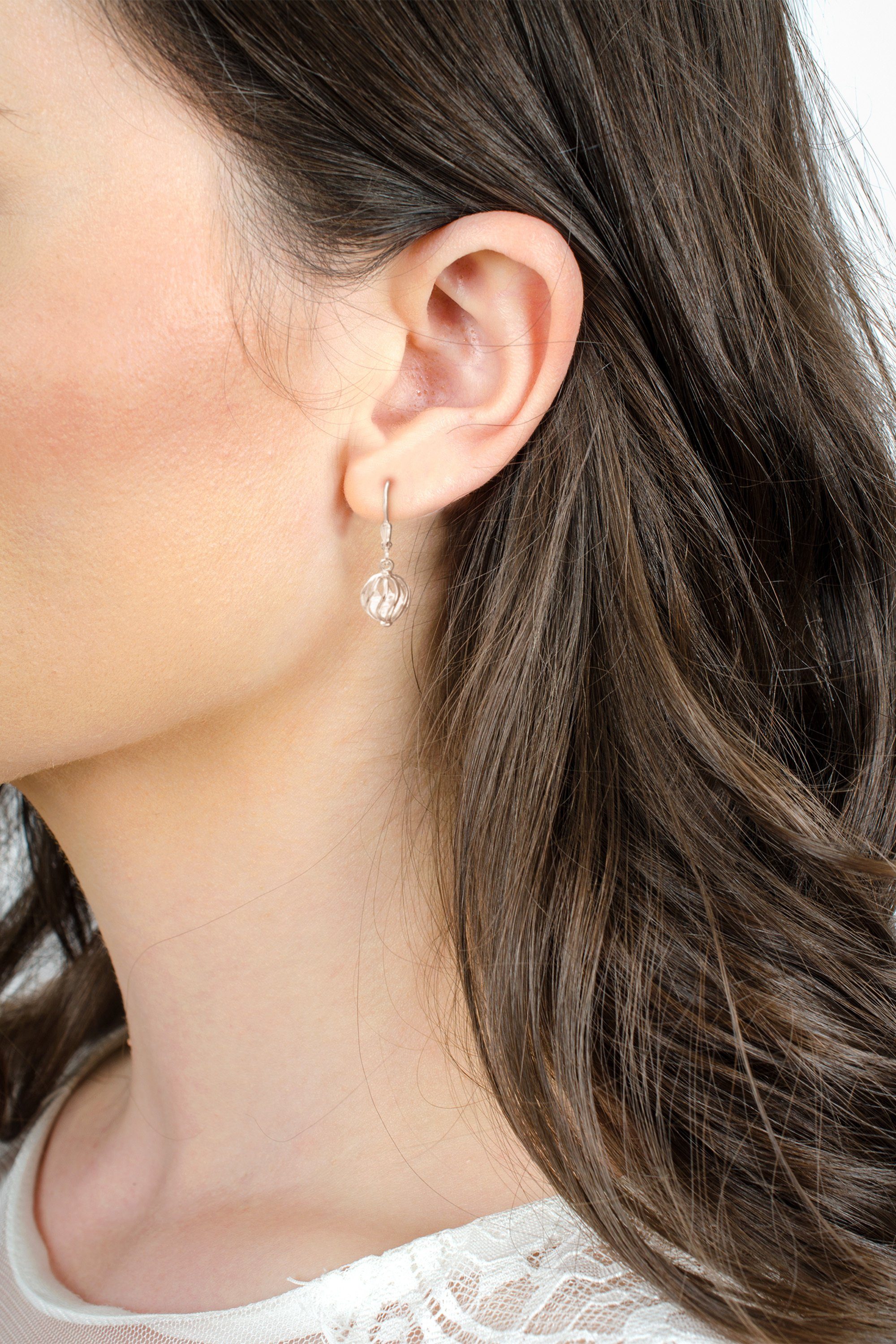 Sofia Milani Paar Ohrhänger Zirkonia Kugel, 925 Silber Damen Schmuck - E241 günstig online kaufen