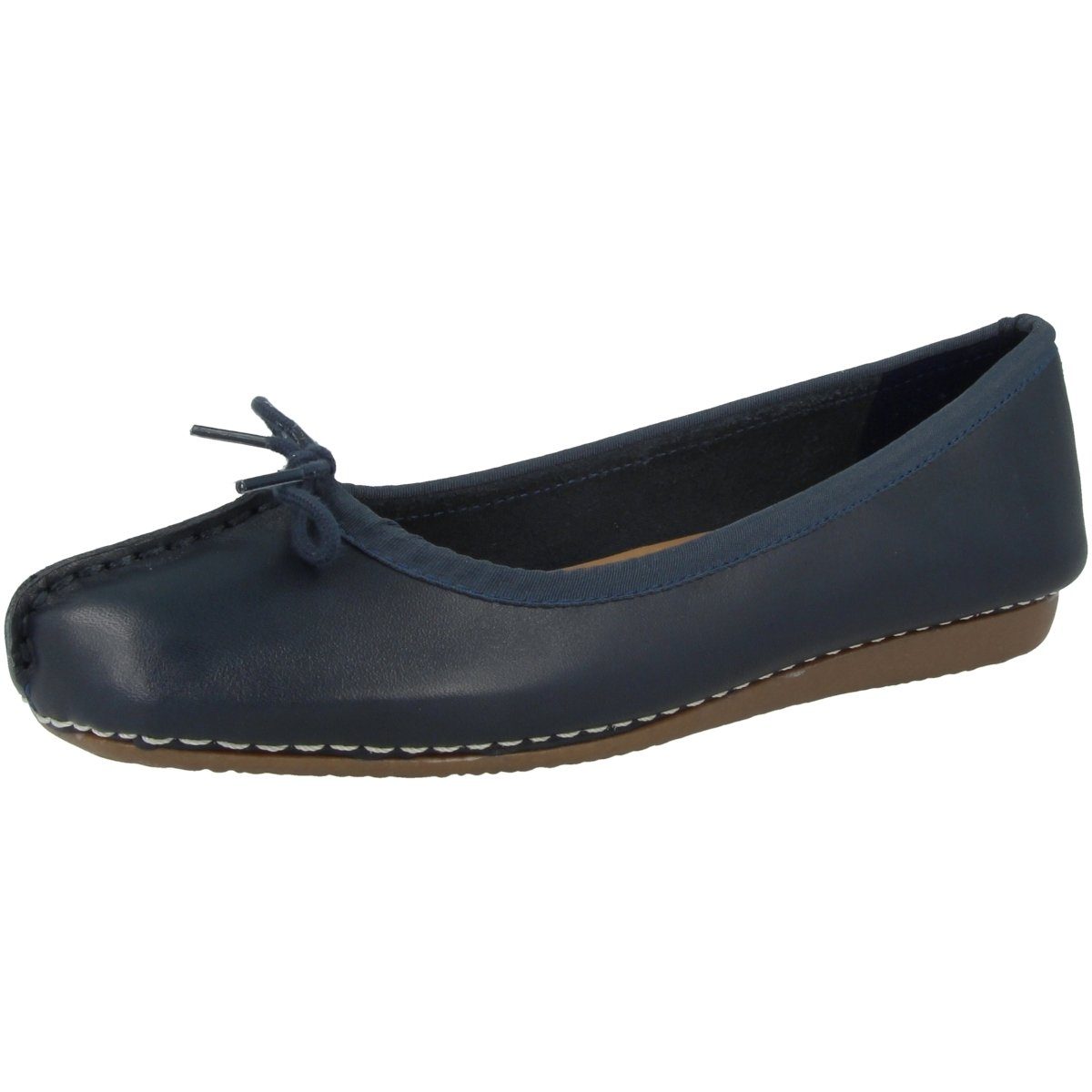 blau Freckle Ballerina Clarks Un Damen Ice