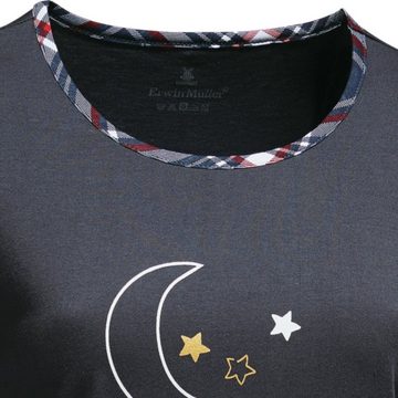 Erwin Müller Nachthemd Damen-Nachthemd Single-Jersey Sterne