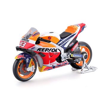 Maisto® Modellmotorrad MotoGP Repsol Honda '21 #93 Marc Marquez, Maßstab 1:18