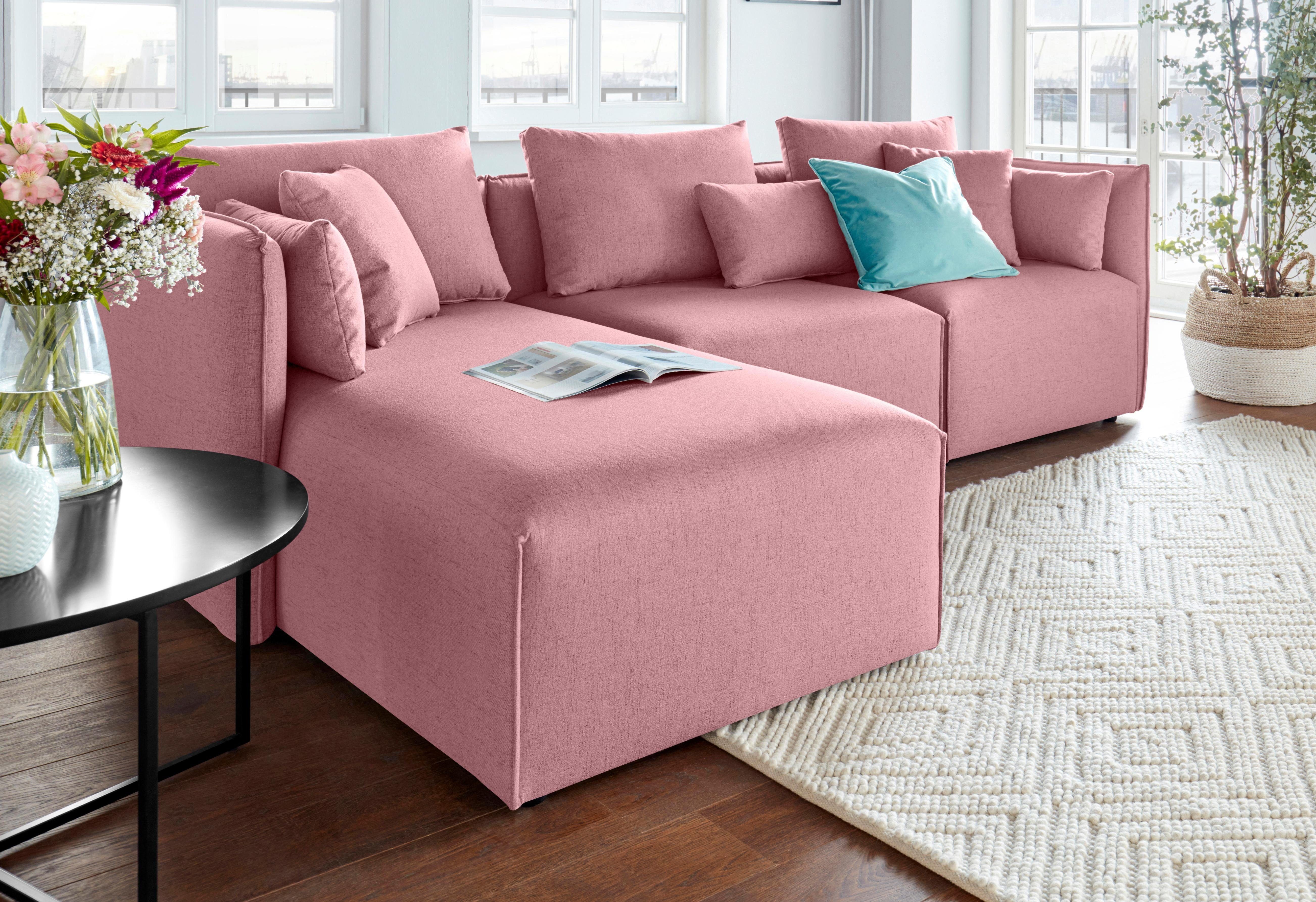 andas Ecksofa Nöre L-Form, 3 Teile, günstig online kaufen