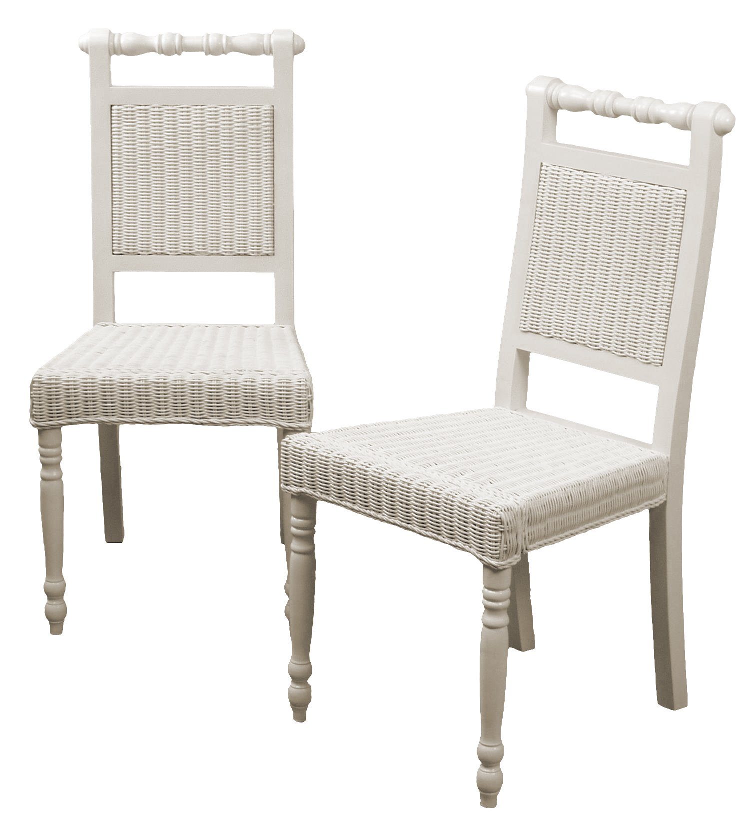 moebel-direkt-online Rattanstuhl Silvia (2 St), 2er-Set (2 Stück) günstig online kaufen