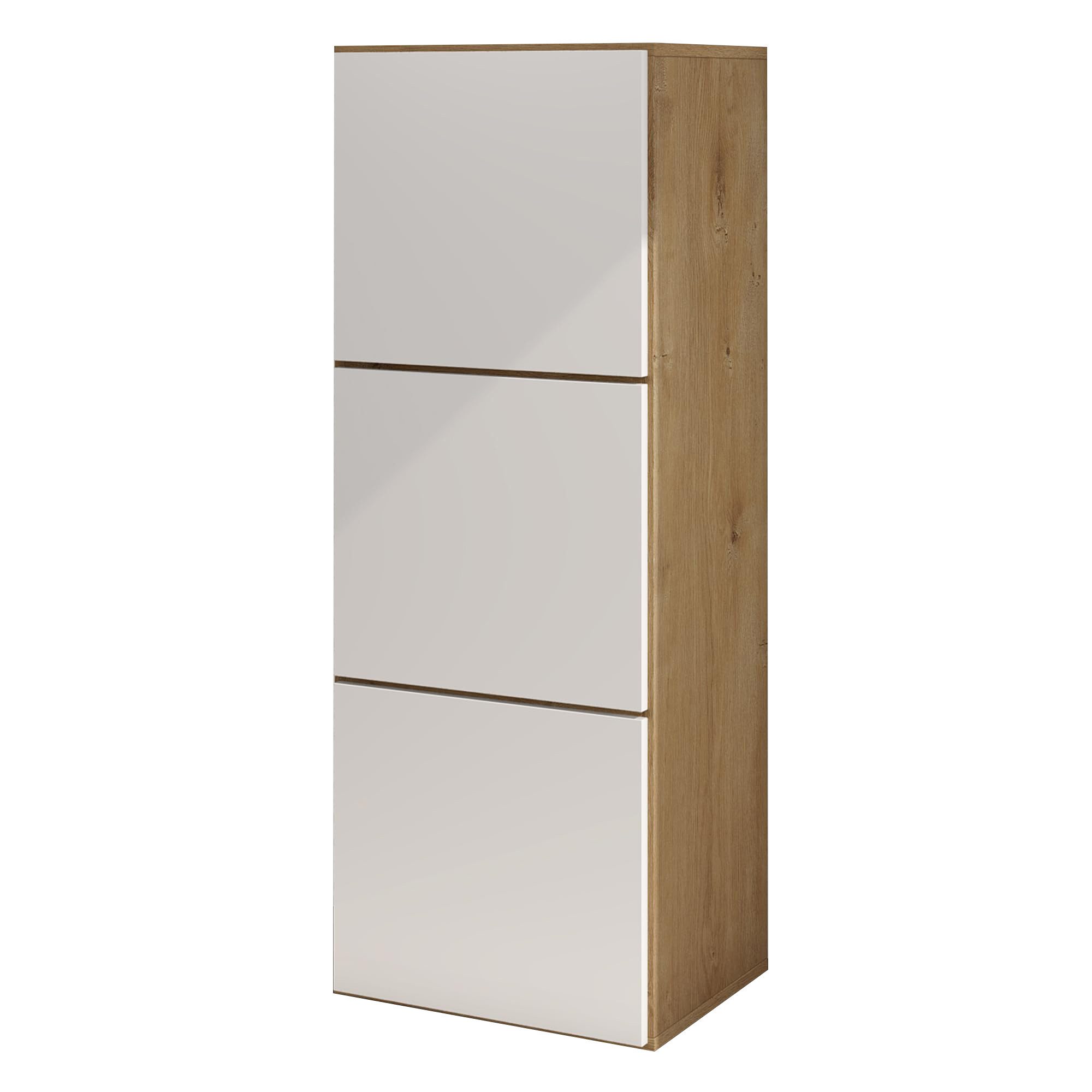 doporro Schuhschrank Schuhregal Schuhkipper mit 3 Fächern BTH:45x36x120cm S günstig online kaufen