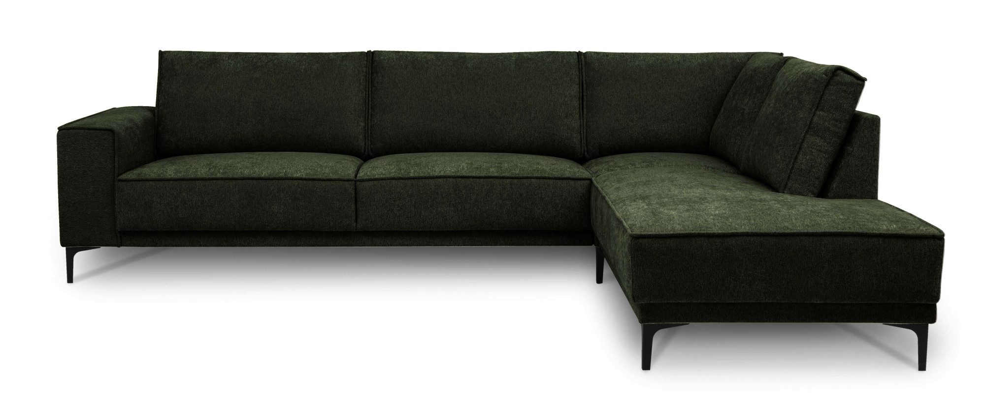 OTTO home Ecksofa "Polsterecke Oland, Struktur, Flachgewebe, Luxus-Microfas günstig online kaufen