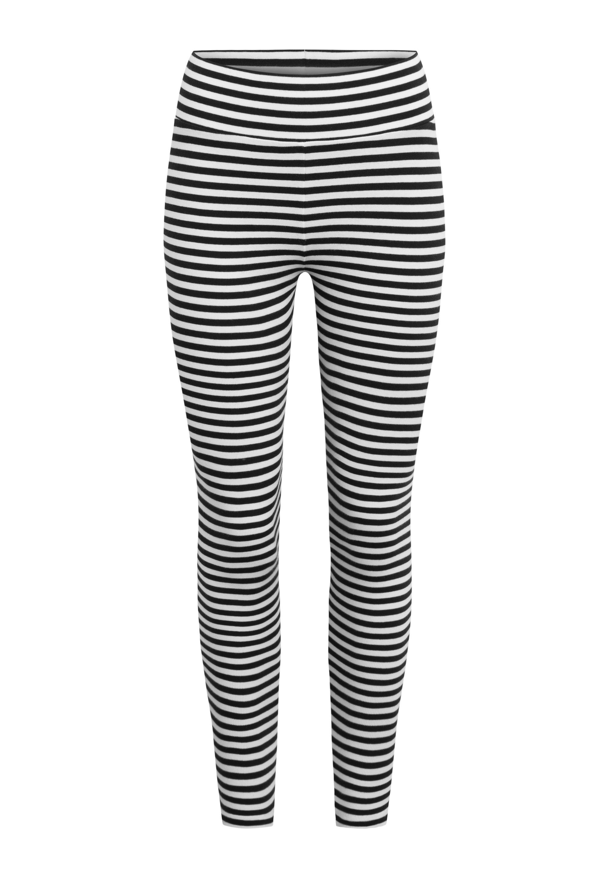 basic apparel Leggings Ludmilla Danish Design White/Black Whisper