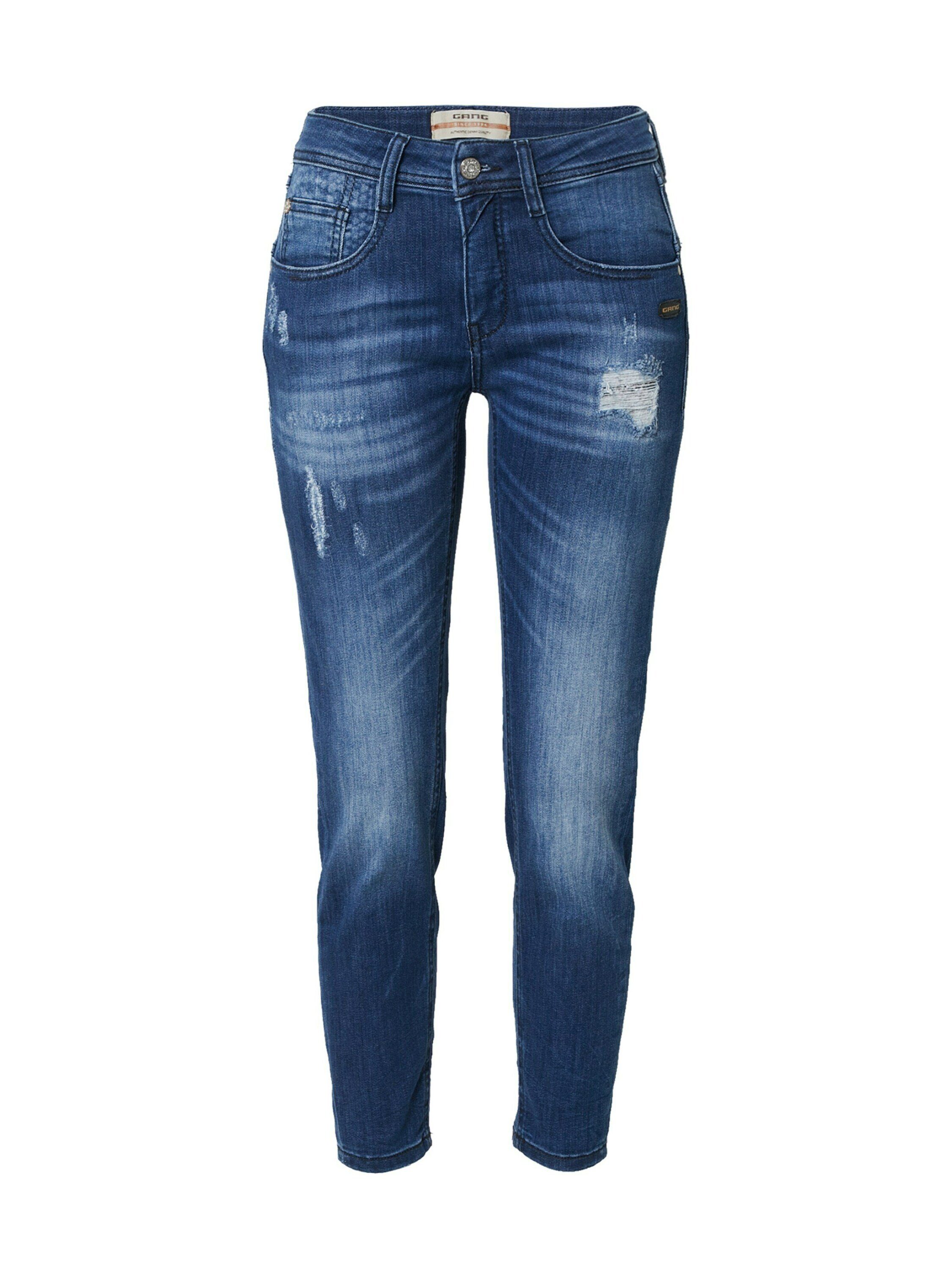 GANG 7/8-Jeans Amelie (1-tlg) Cut-Outs, Plain/ohne Details, Weiteres Detail