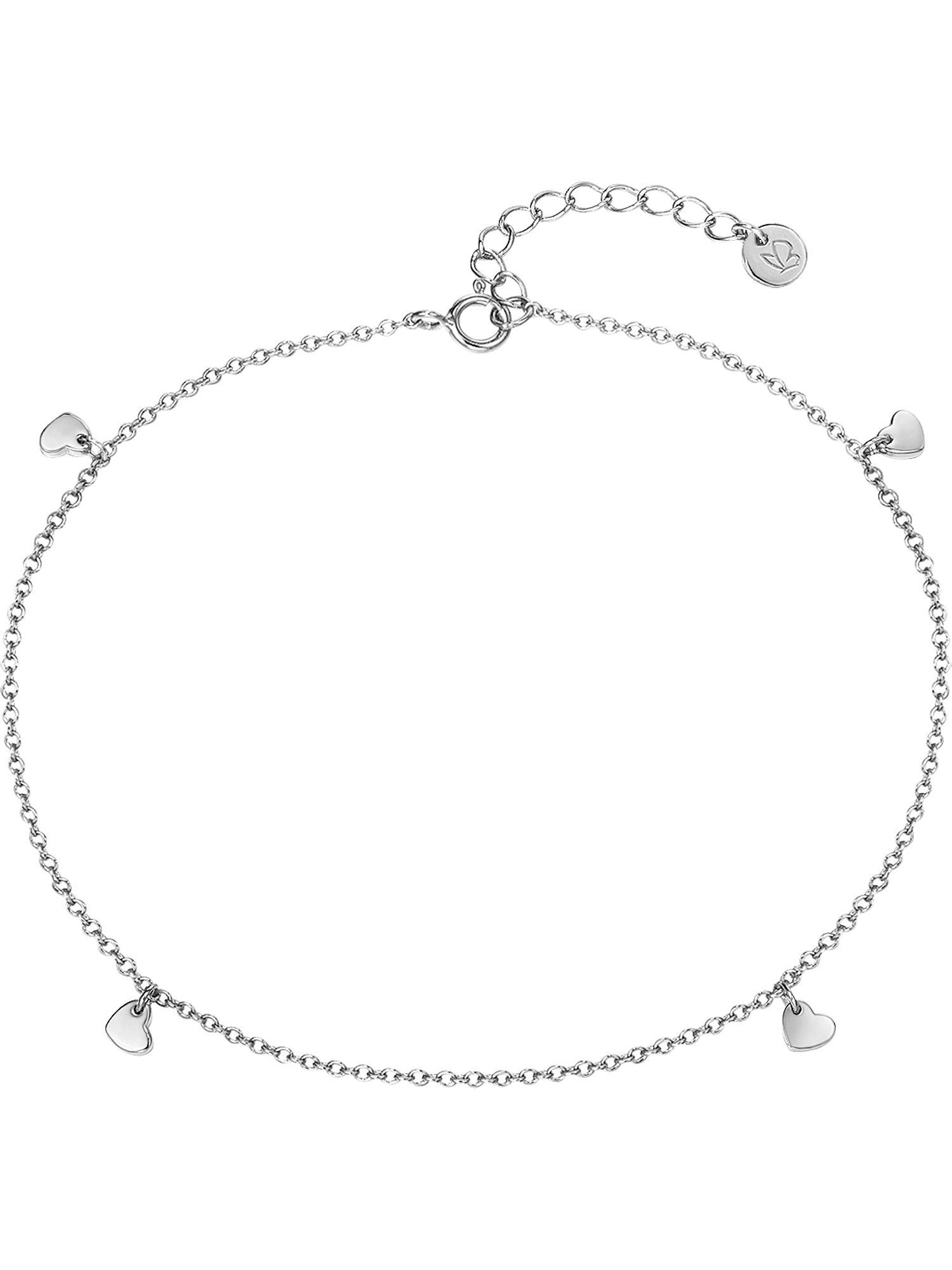 Fußkette Glanzstücke München Damen-Fußkette 925er Silber