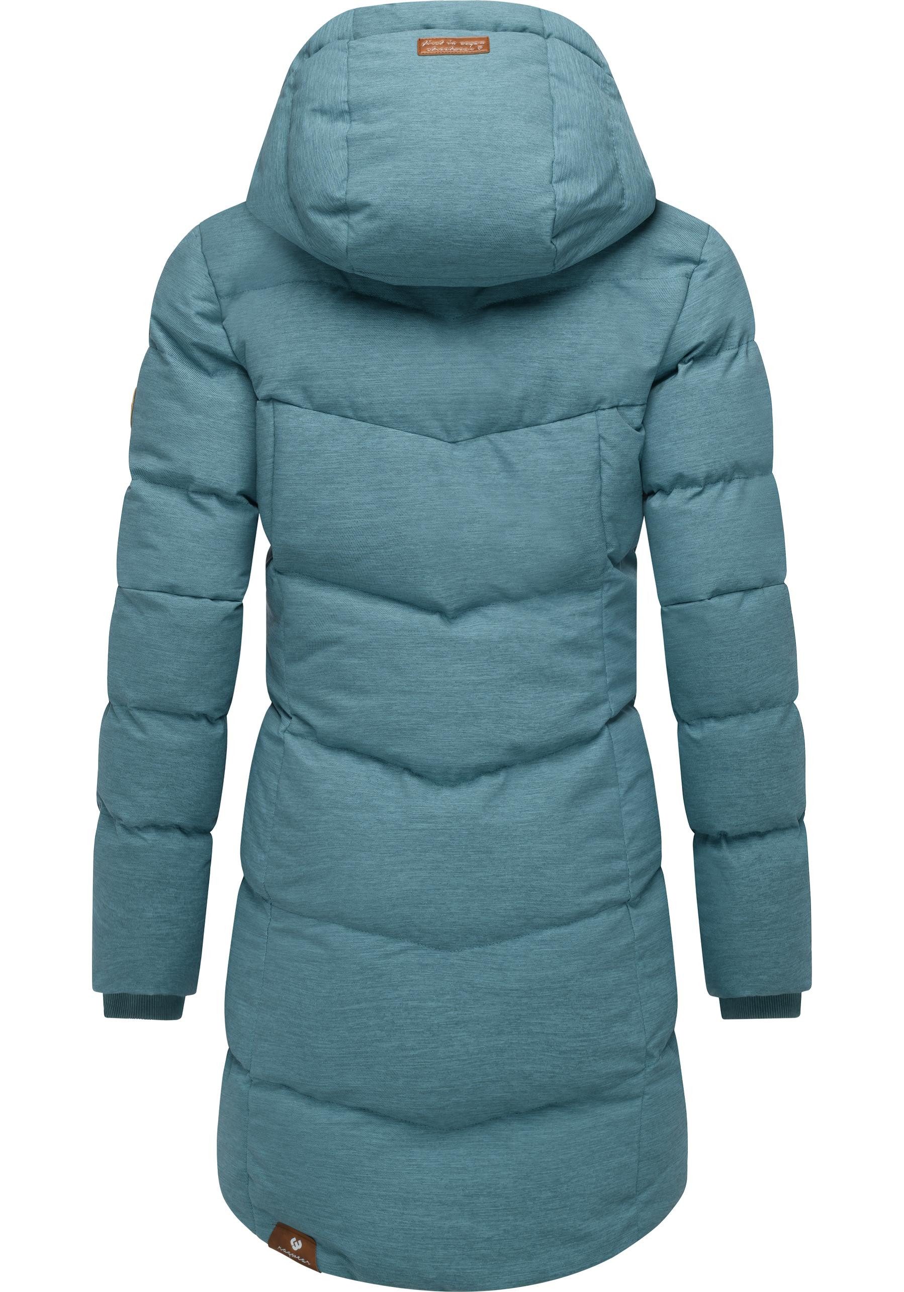 Ragwear Wintermantel Pavla stylischer Winterparka mit Teddyfutter und Kapuze – Bild 3 von 5