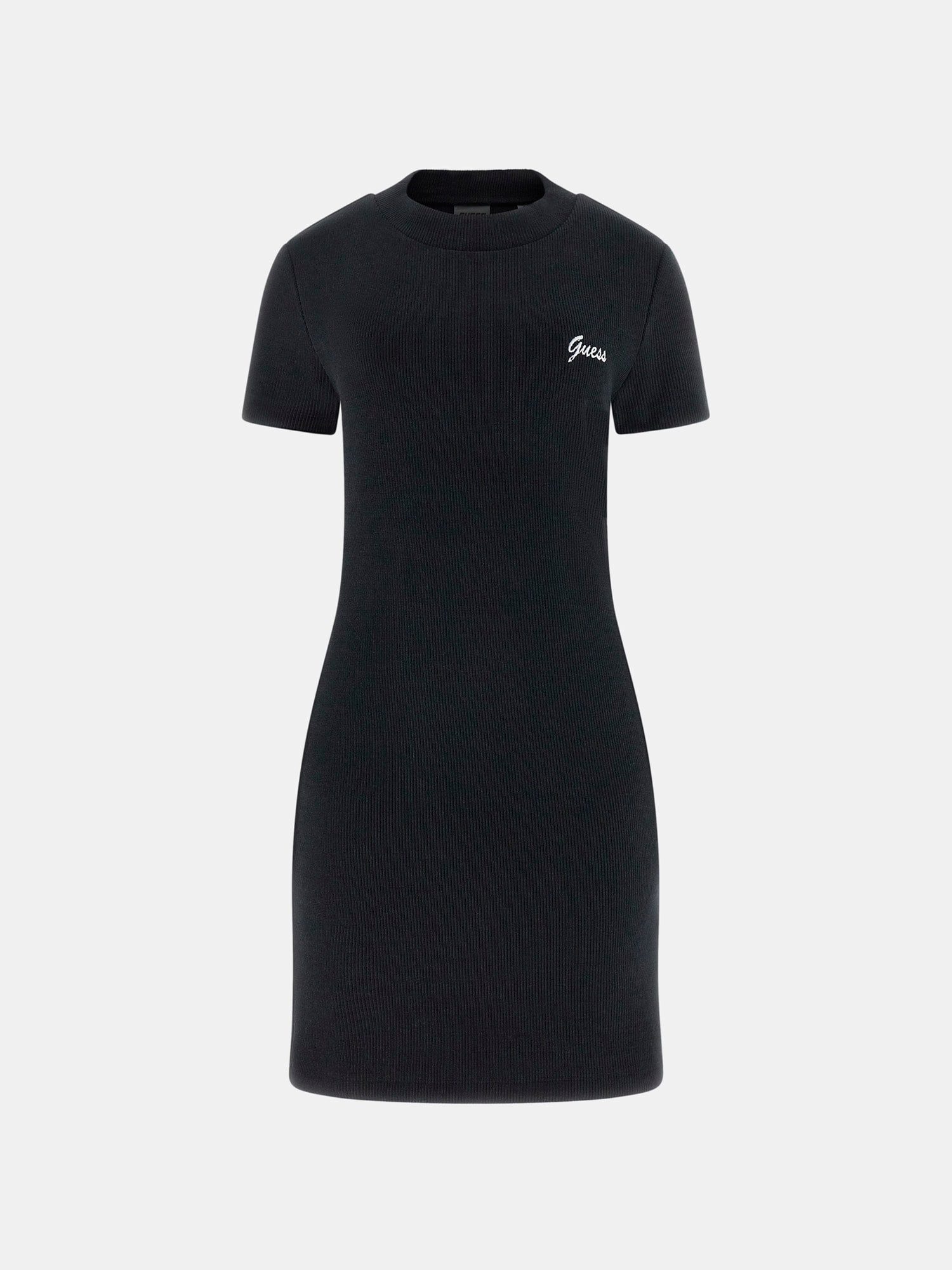Guess Midikleid PAULINA VELVET-RIB SS DRESS