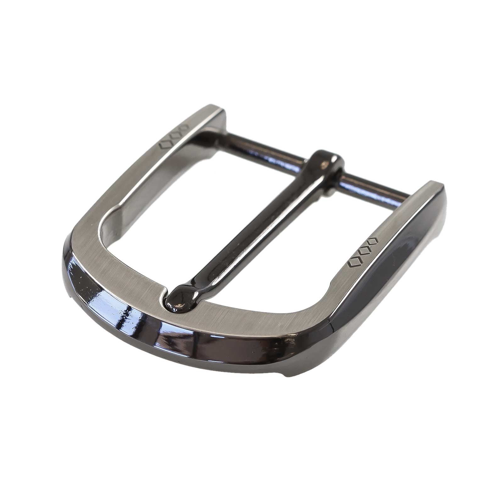 maDDma Gürtelschnalle aus Metall 35mm in silber Gürtelschließe Gurtstecker (Einzeln, 1-tlg)