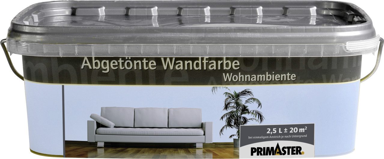 Primaster Wandfarbe Primaster Wandfarbe Wohnambiente 2,5 L himmelblau