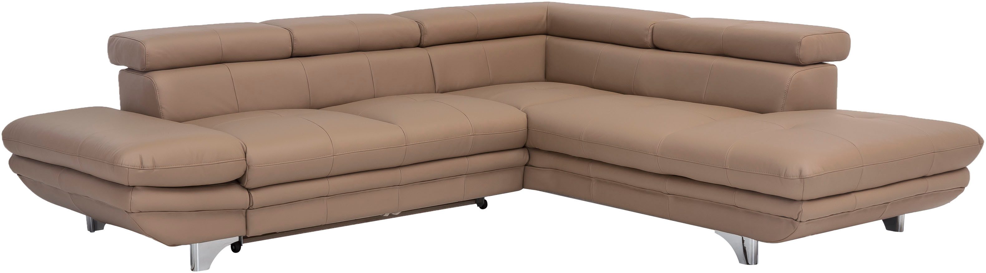 COTTA Ecksofa "Enterprise L-Form", mit Arm- & Kopfteilverstellung, wahlweis günstig online kaufen