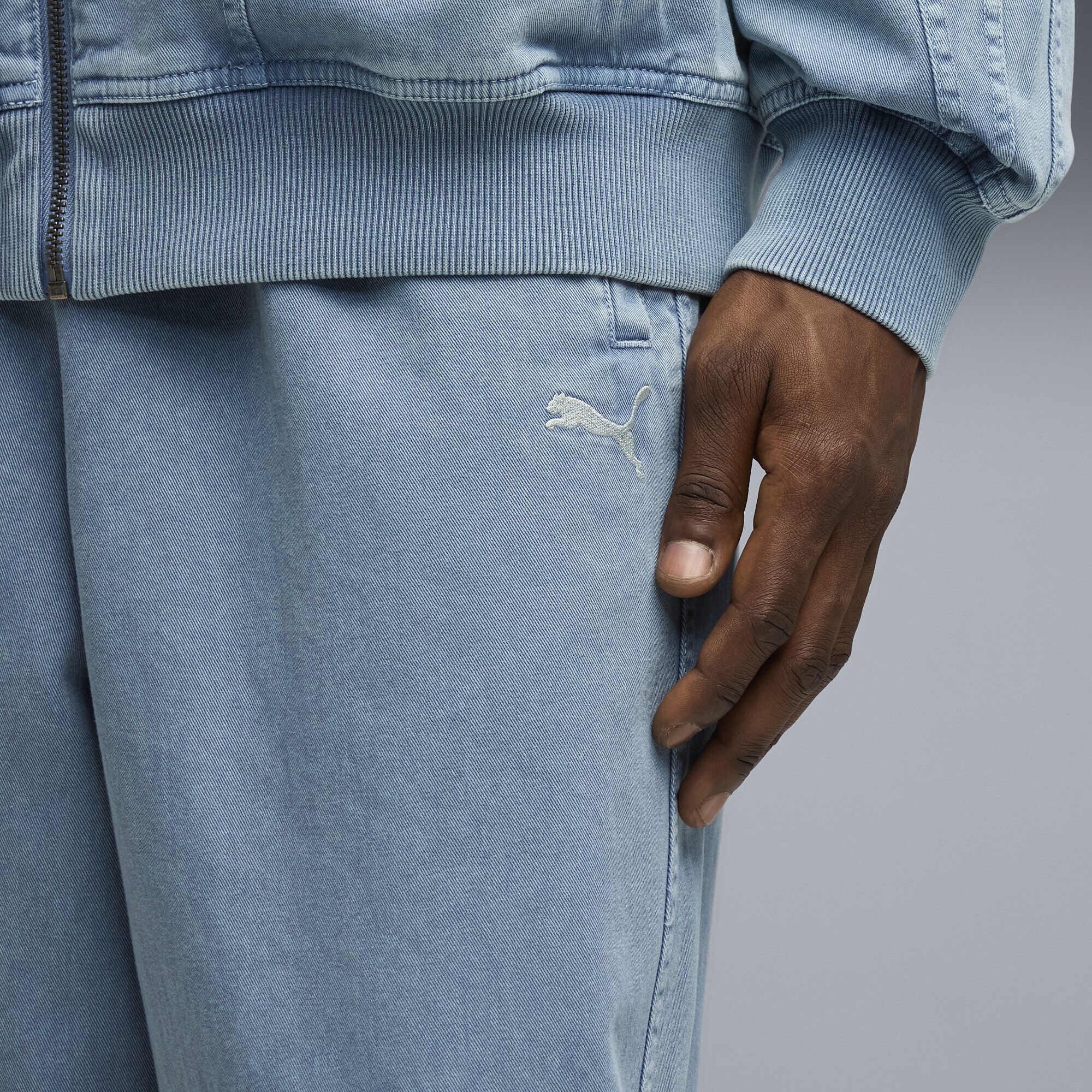 PUMA Sporthose FUTURE.PUMA.ARCHIVE Relaxed Washed Twill Trainingshose