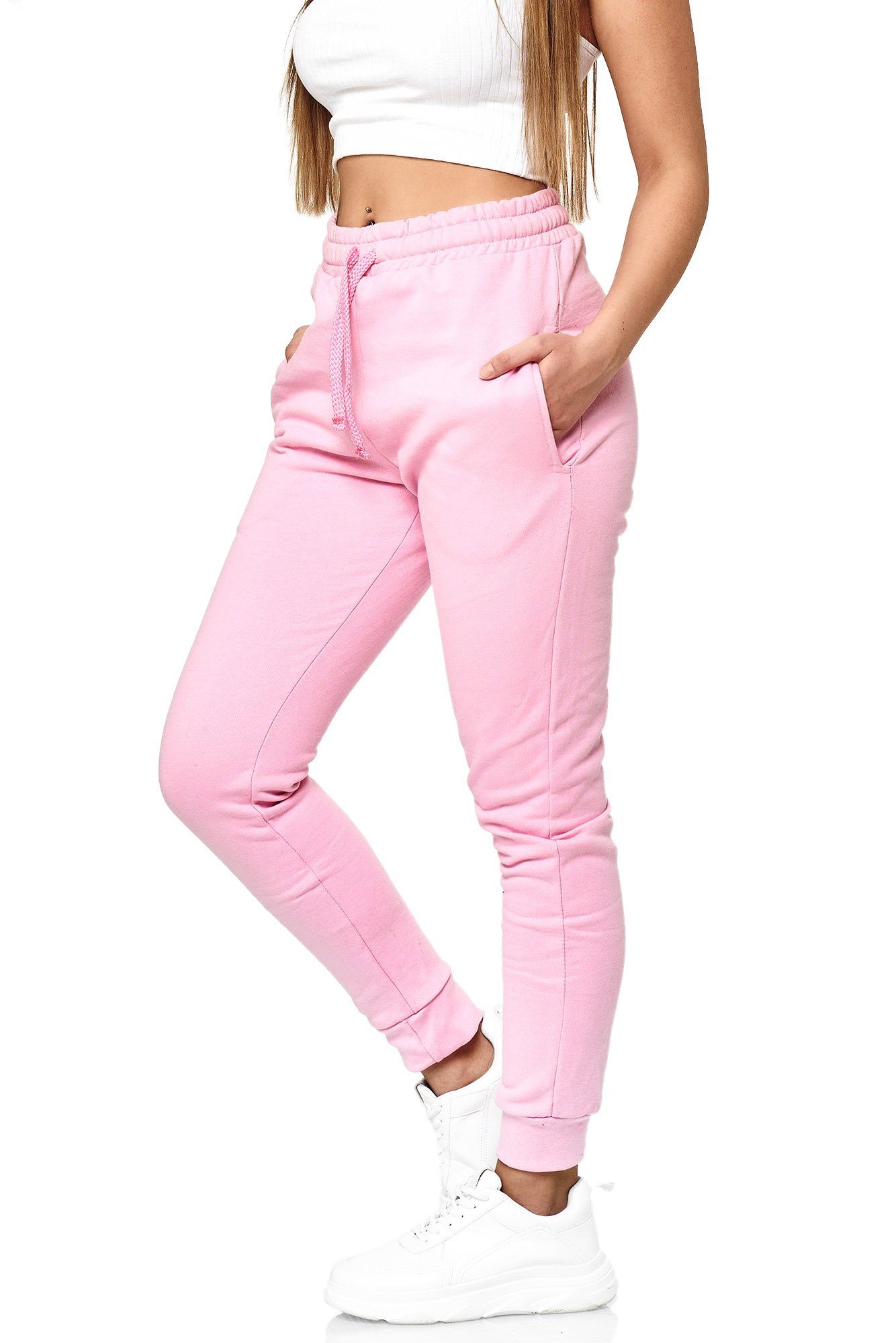 L.gonline Jogginghose Damen Jogginghose, Uni Colour günstig online kaufen
