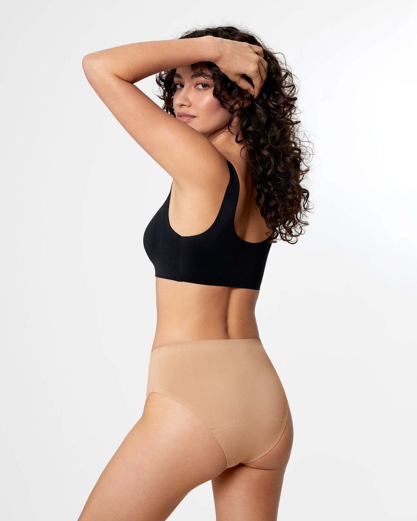SNOCKS Periodenslip femtis by SNOCKS Period Panty - NOLA Seamless Slip (1-St) mit mittlerer Saugkraft