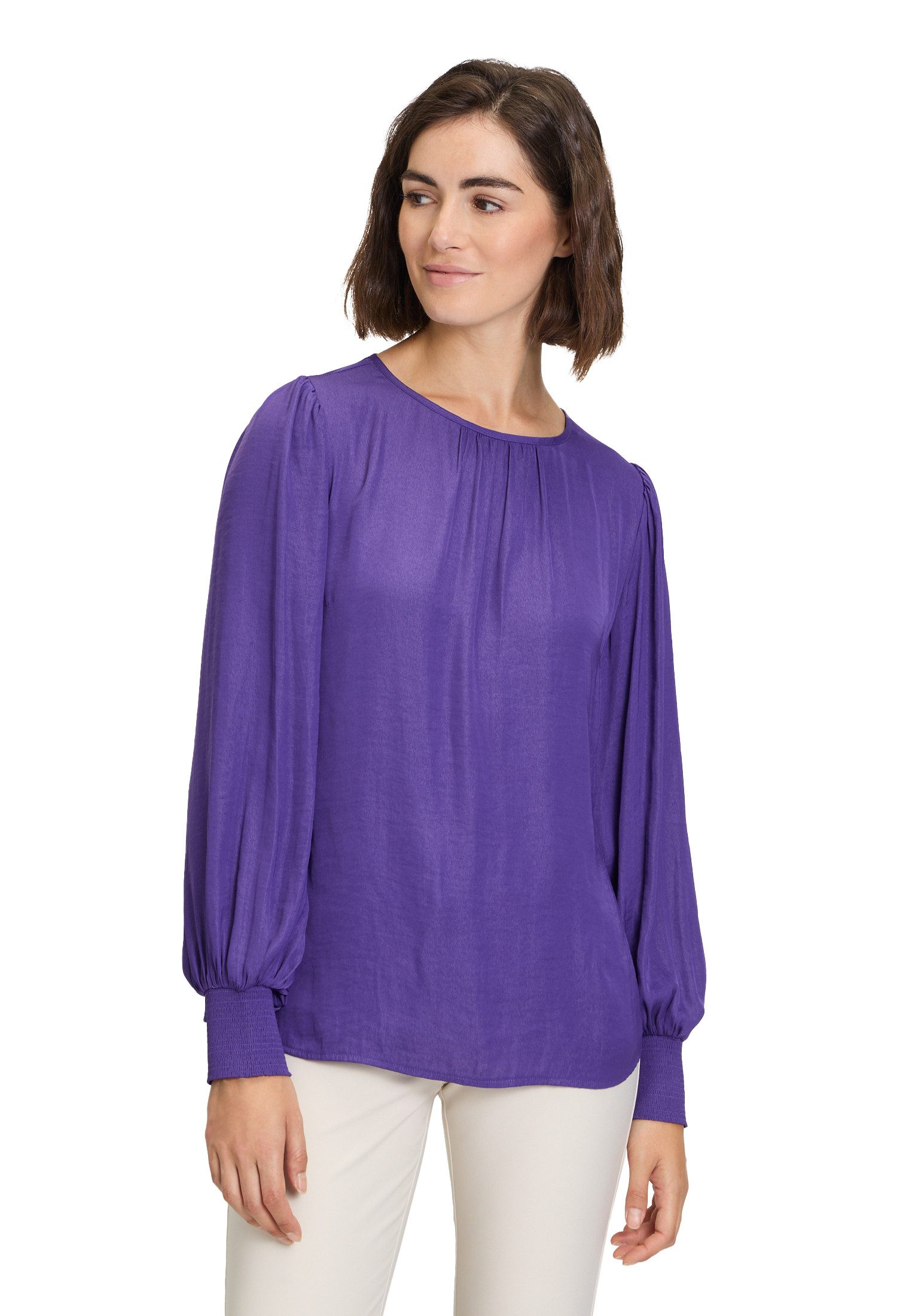 Satinbluse Betty Barclay Damen Satin-Bluse langarm