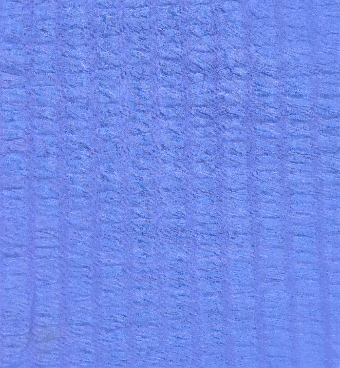 Kissenbezüge 62469 hellblau Seersucker ca. 70x90 cm Premiumqualität, Bellezza (1 Stück)