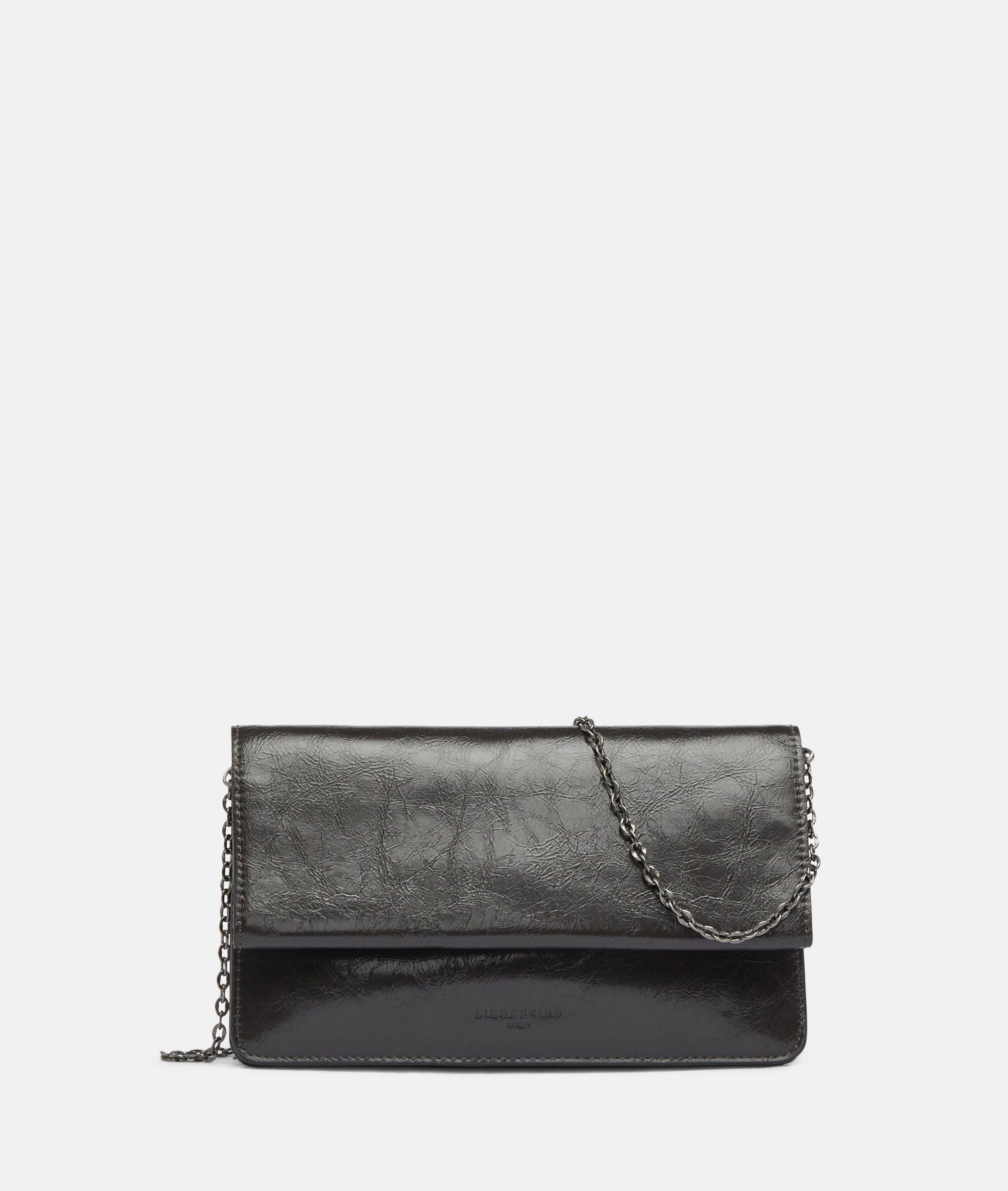 Liebeskind Berlin Clutch Pouch Accessories, Handliche Clutch in Lacklederoptik mit glossy Finish