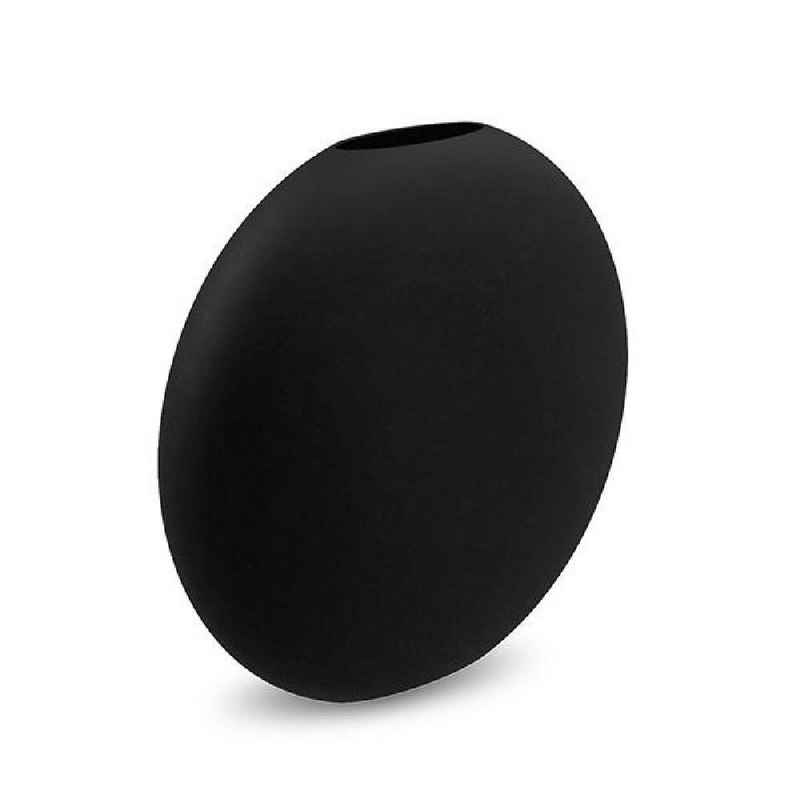 Cooee Design Dekovase Vase Pastille Schwarz (15cm)