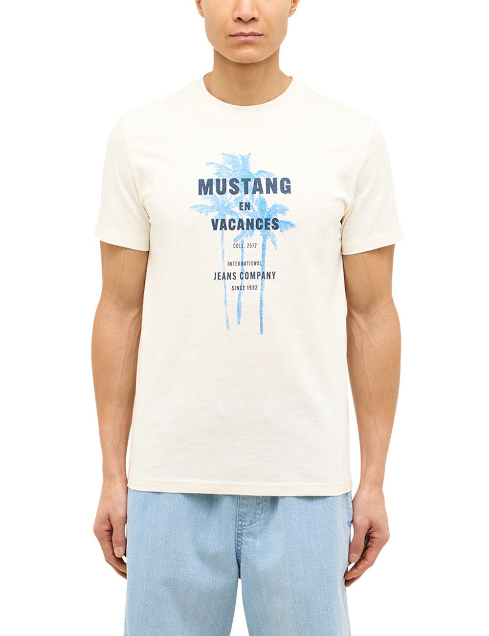 MUSTANG Kurzarmshirt "Herren Style Austin" günstig online kaufen