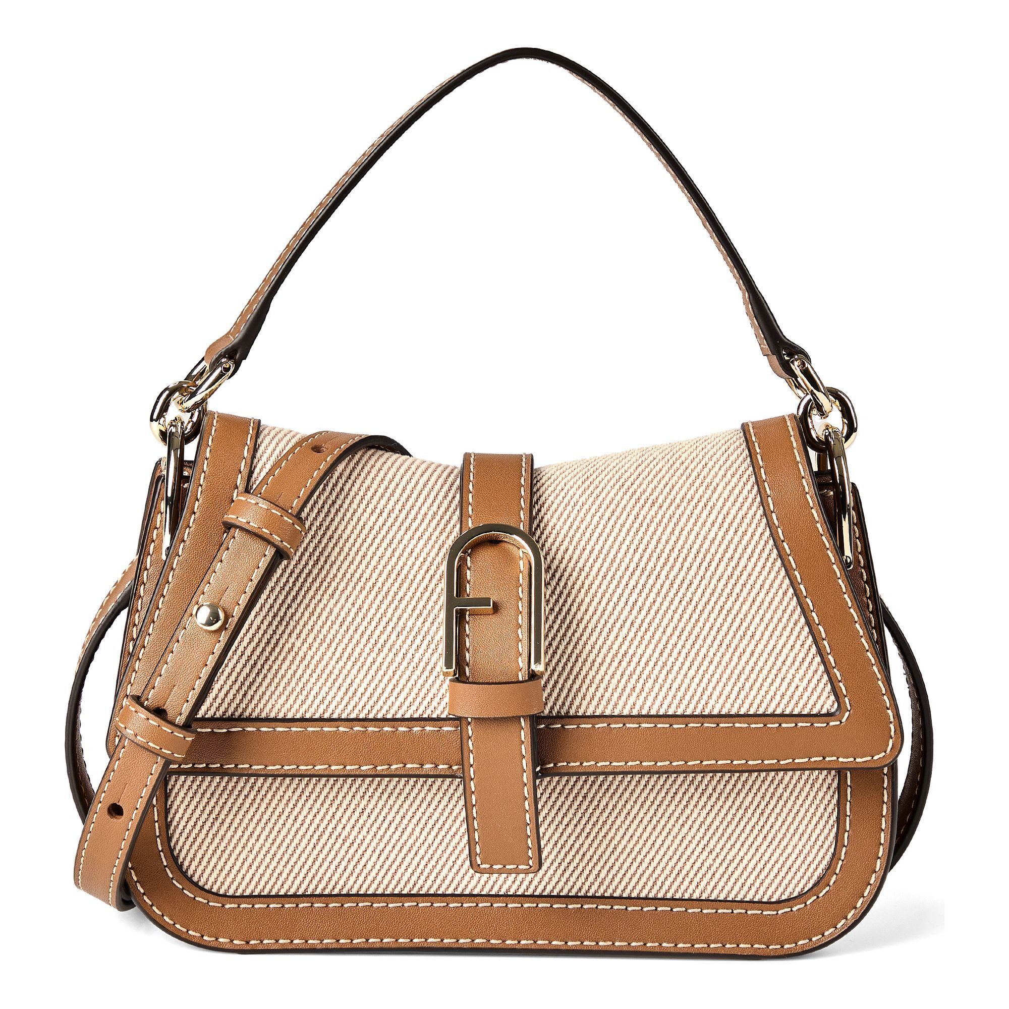 Furla Schultertasche Flow, Baumwolle