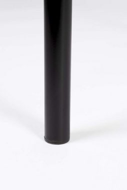 Trendmöbel24 Esstisch Esstisch MARCIO BLACK furniert 180 x 80 cm mit abgerundeter Platte