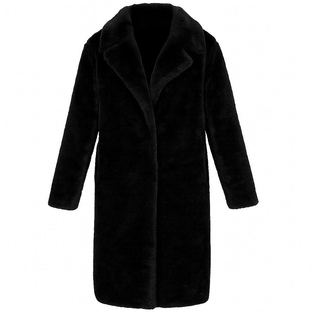 Aurela Damenmode Fellimitatmantel Damen Fellimitatmantel softer günstig online kaufen