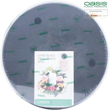 Oasis Schaumgummi OASIS® BLACK IDEAL Design Ring - 4,5 x 30 cm Ø