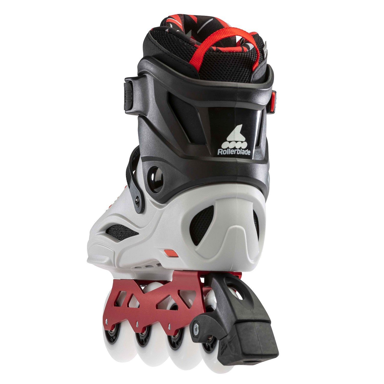 ROLLERBLADE Inlineskates RB Pro X (Rollen: 80mm/85A, Kugellager: Twincam ILQ-7 Plus) grau/rot